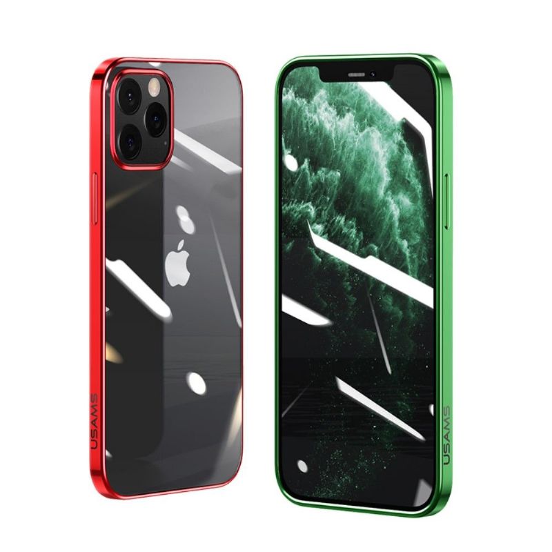 Kryty Na Mobil Na iPhone 12 / 12 Pro Barvy Průhledných Obrysů