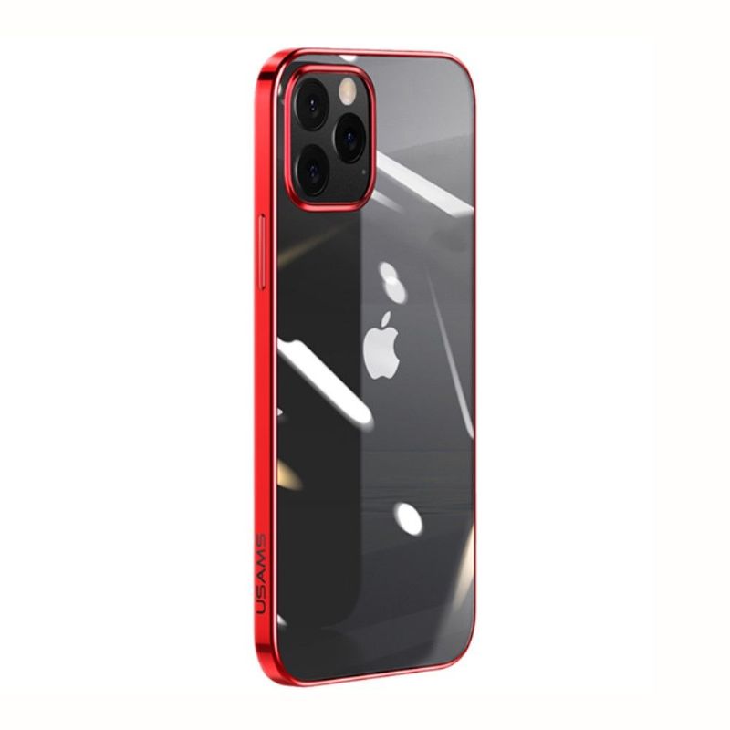Kryty Na Mobil Na iPhone 12 / 12 Pro Barvy Průhledných Obrysů