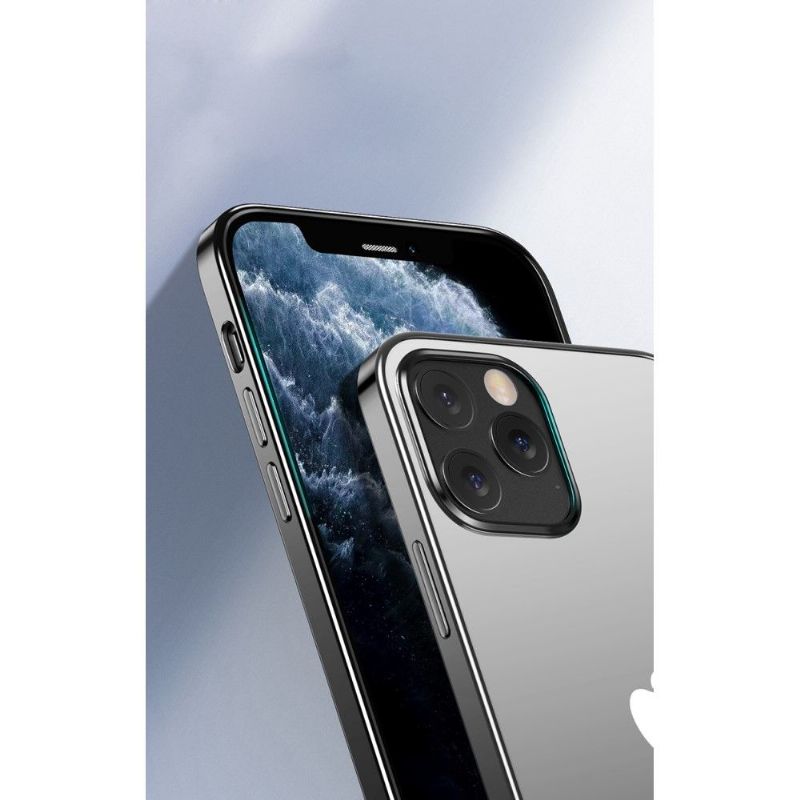 Kryty Na Mobil Na iPhone 12 / 12 Pro Barvy Průhledných Obrysů