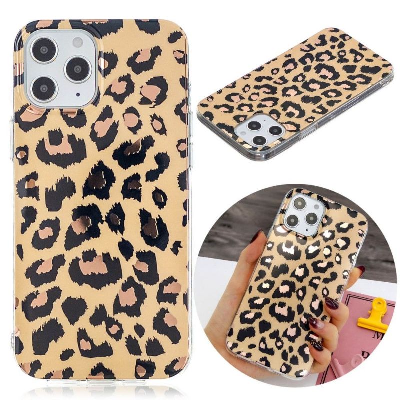 Kryty Na Mobil Na iPhone 12 / 12 Pro Flexibilní Leopard