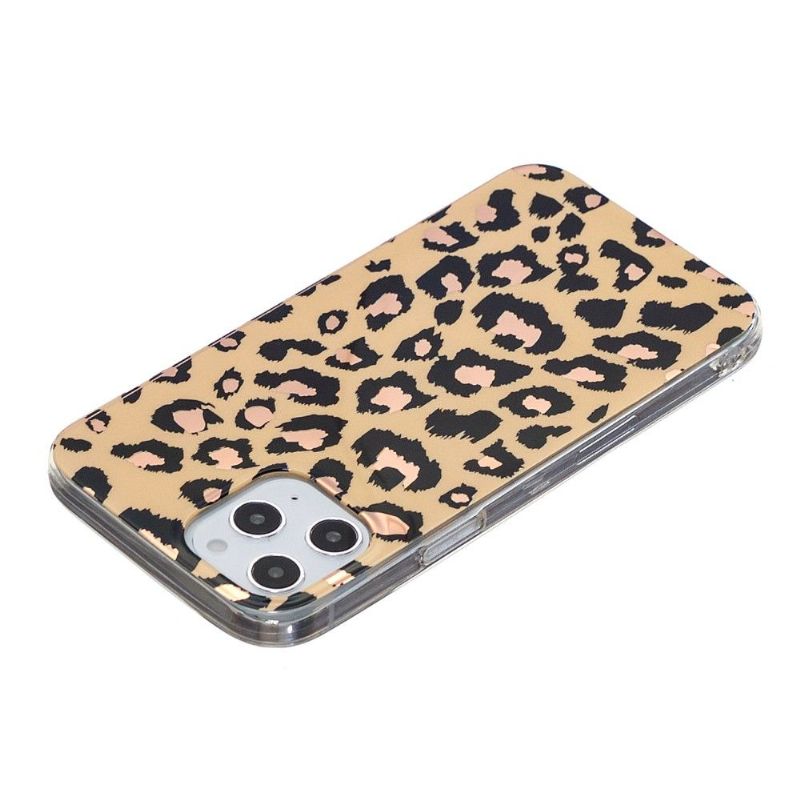 Kryty Na Mobil Na iPhone 12 / 12 Pro Flexibilní Leopard