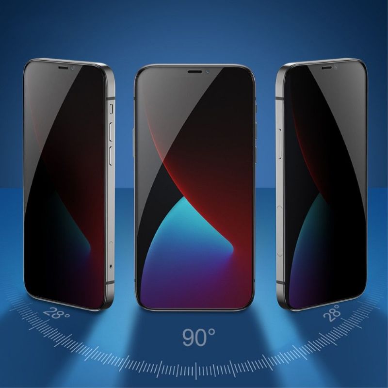 Ochranné Tvrzené Sklo A Ochranný Filtr Pro iPhone 12 / 12 Pro