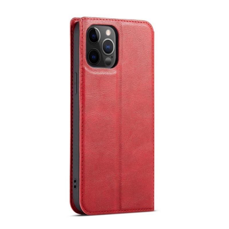 Pouzdra Na iPhone 12 / 12 Pro Flipové Pouzdro Prošívání Z Umělé Kůže