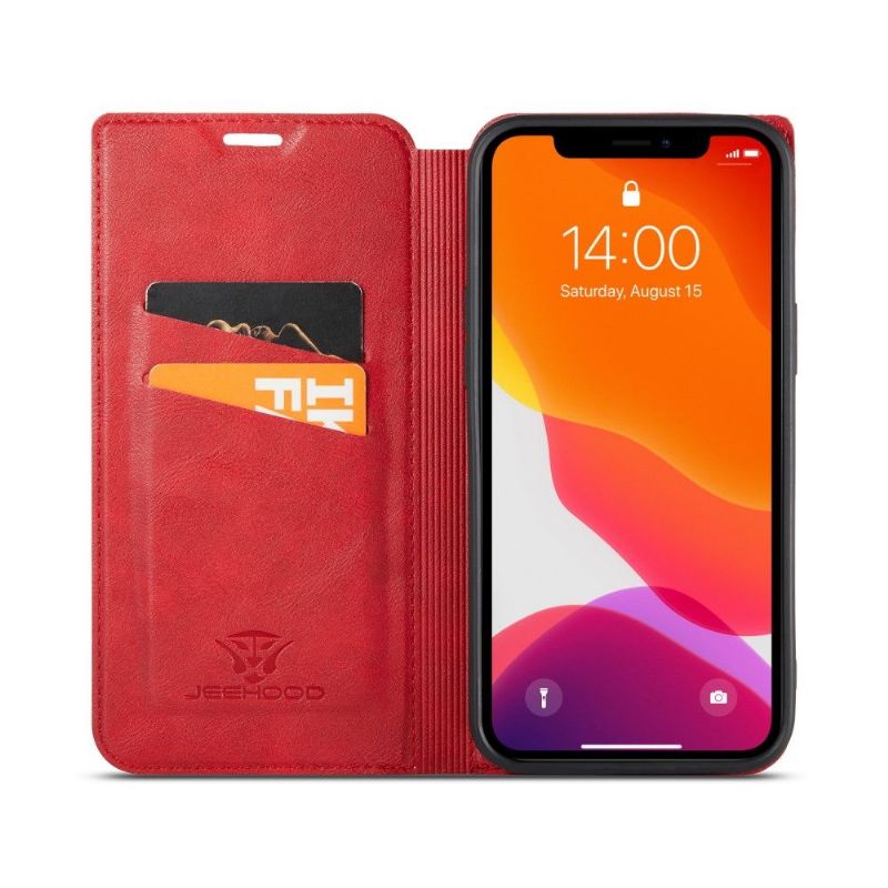 Pouzdra Na iPhone 12 / 12 Pro Flipové Pouzdro Prošívání Z Umělé Kůže