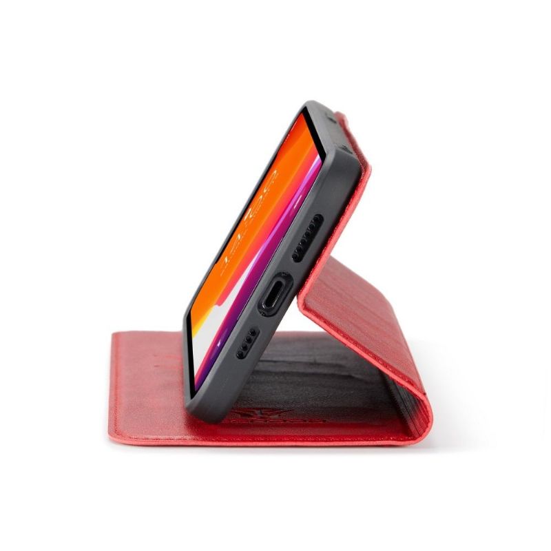 Pouzdra Na iPhone 12 / 12 Pro Flipové Pouzdro Prošívání Z Umělé Kůže