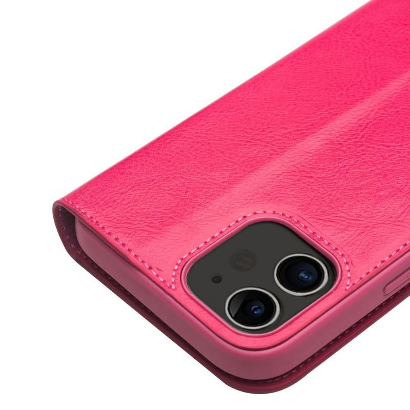 Pouzdra Na iPhone 12 / 12 Pro Ručně Vyráběná Pravá Kůže