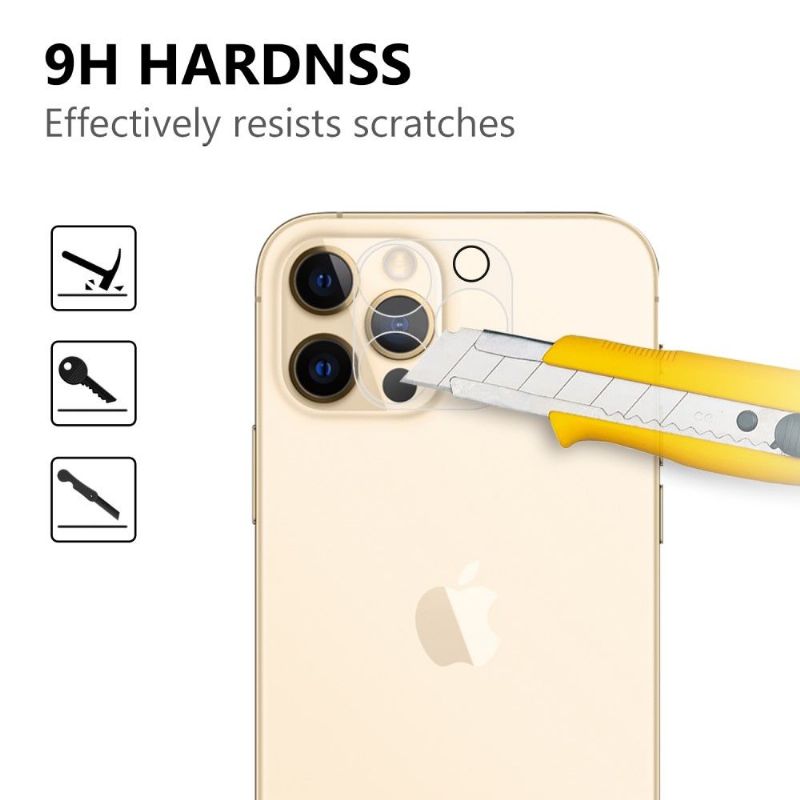 Zabalte Chrániče Obrazovky + Čočku Z Tvrzeného Skla Pro iPhone 12 Pro