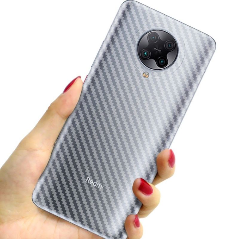 Carbonové Zadní Fólie Pro Xiaomi Poco F2 Pro (2 Kusy)
