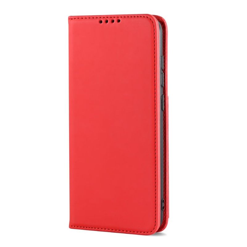 Kožené Pouzdro Folio Na Poco F2 Pro Flipové Pouzdro Měkký Dotek