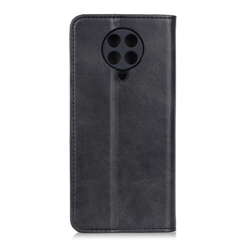 Kryty Na Mobil Na Poco F2 Pro Flipové Pouzdro Simone Zestárlá Imitace Kůže