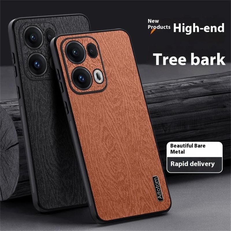 Kryt Oppo Reno 13 Pro 5g Dřevěný Efekt