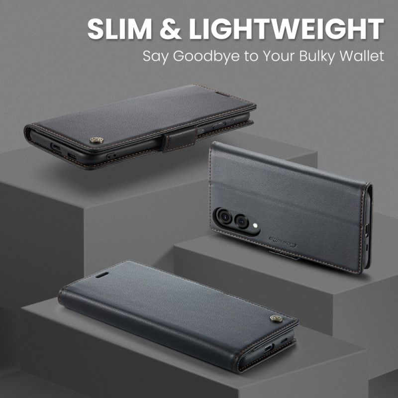 Kožené Pouzdro Folio Samsung Galaxy S25 5g Edge Caseme