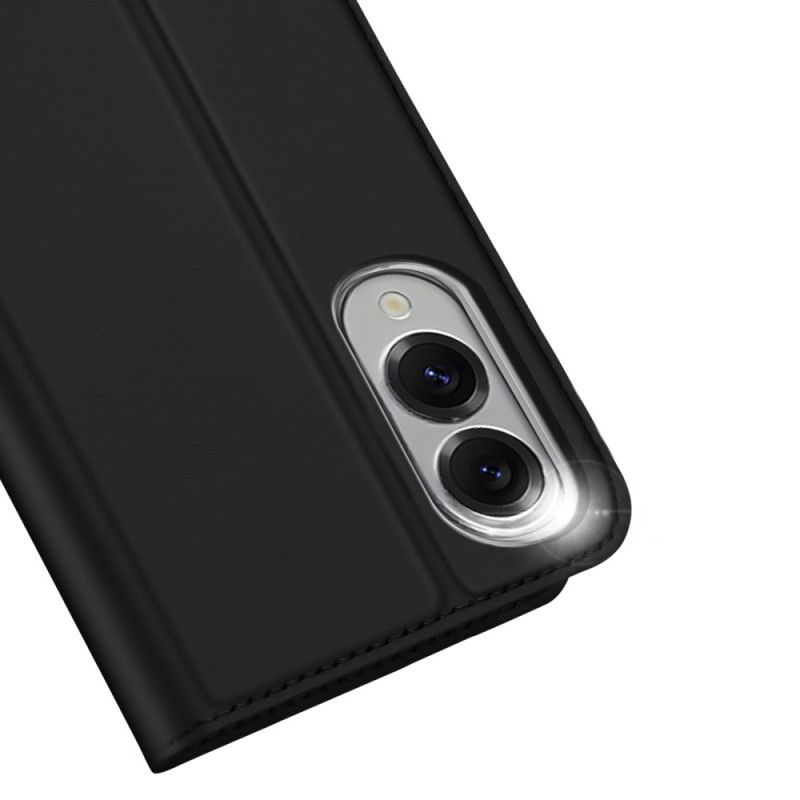 Kožené Pouzdro Folio Samsung Galaxy S25 5g Edge Dux Ducis Pro Series Skin