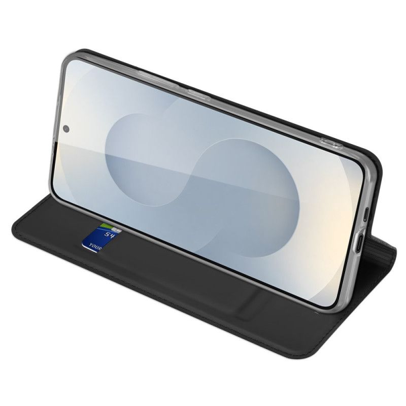 Kožené Pouzdro Folio Samsung Galaxy S25 5g Edge Dux Ducis Pro Series Skin