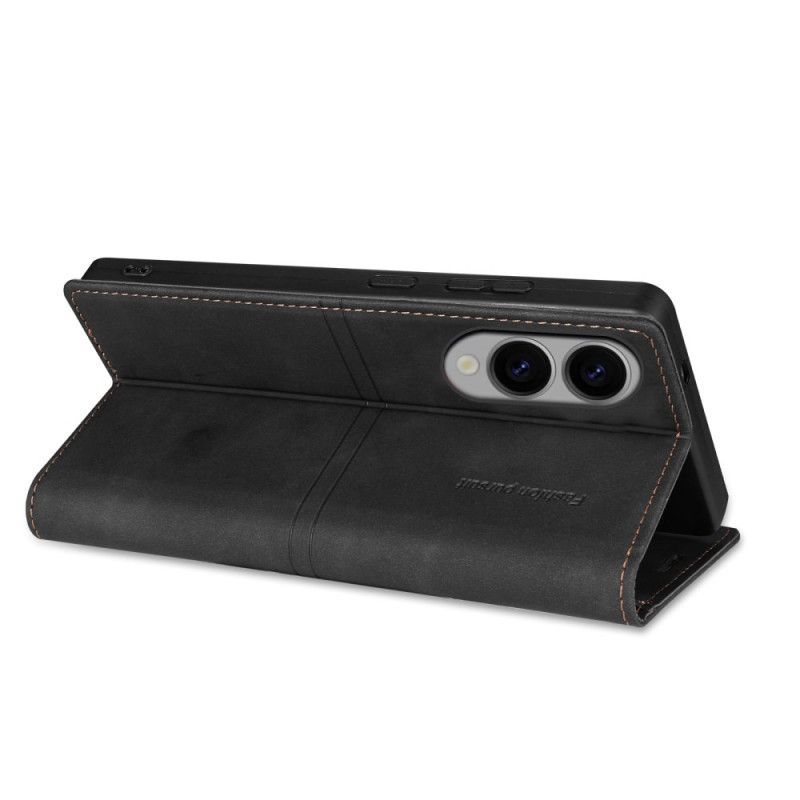 Kožené Pouzdro Folio Samsung Galaxy S25 5g Edge Plus Design