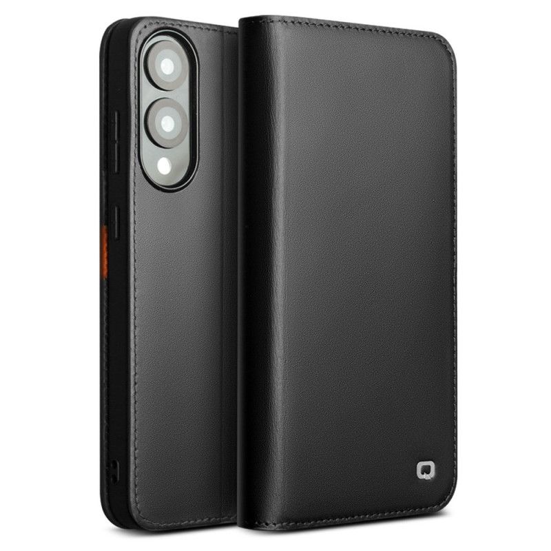 Kožené Pouzdro Folio Samsung Galaxy S25 5g Edge Prestižní Peněženka Qialino