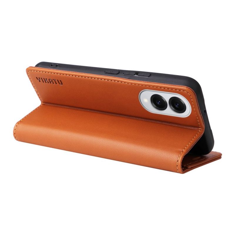 Kožené Pouzdro Samsung Galaxy S25 5g Edge Yikatu