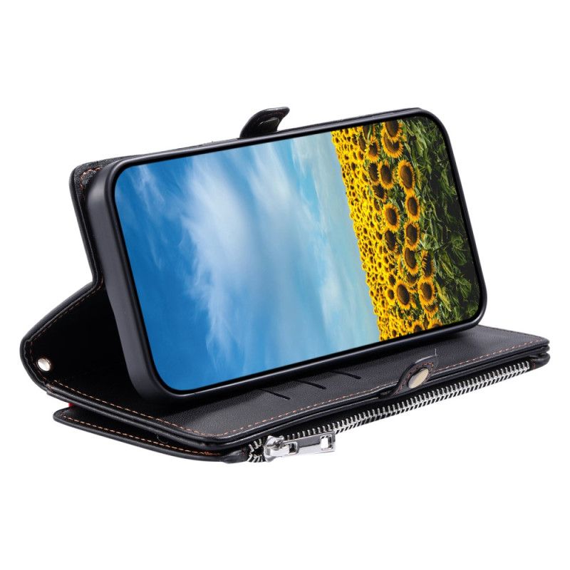 Kožený Kryt Na Samsung Galaxy S25 5g Edge Ergonomický Poutko Na Zápěstí