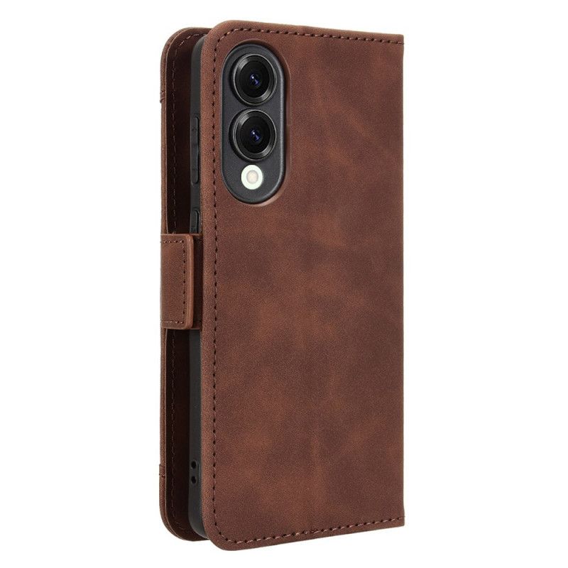 Kožený Kryt Na Samsung Galaxy S25 5g Edge Více Karet