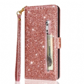 Kožený Kryt Samsung Galaxy S25 5g Edge Flitrovaná Peněženka