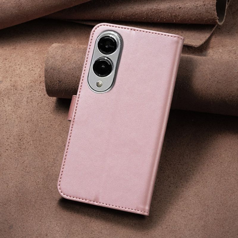 Kožený Kryt Samsung Galaxy S25 5g Edge Jetelový Vzor