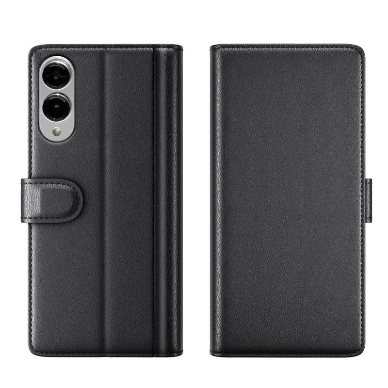 Kožený Kryt Samsung Galaxy S25 5g Edge Pravá Kůže