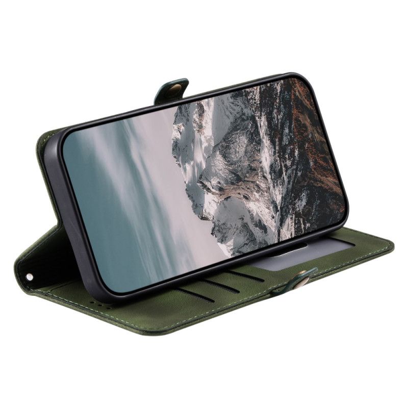 Kožený Kryt Samsung Galaxy S25 5g Edge Semišový Efekt Mandaly