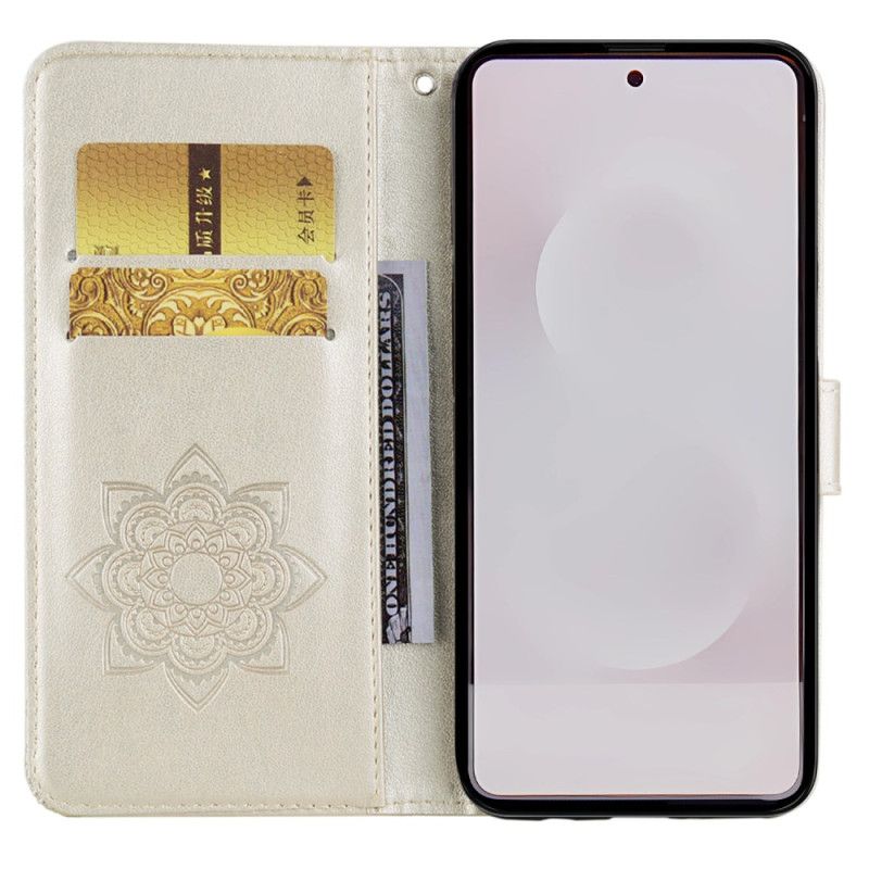 Kožený Kryt Samsung Galaxy S25 5g Edge Sova A Přívěsek