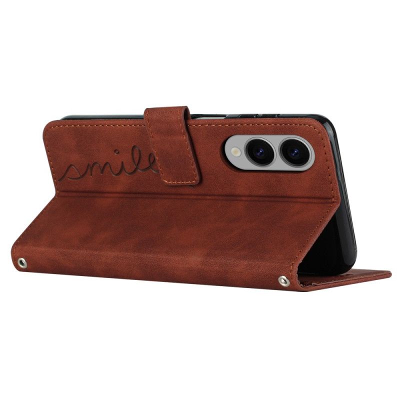 Kožený Kryt Samsung Galaxy S25 5g Edge Úsměv