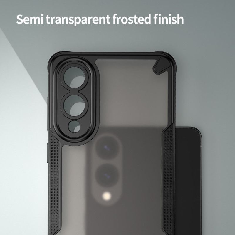 Kryt Na Samsung Galaxy S25 5g Edge Kartáčovaný Průsvitný Povrch