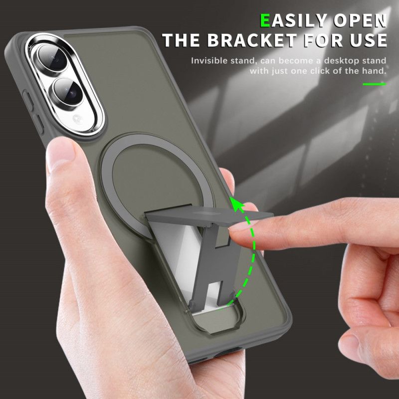 Kryt Na Samsung Galaxy S25 5g Edge Kompatibilní S Magsafe Se Stojánkem