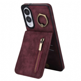 Kryt Na Samsung Galaxy S25 5g Edge Peněženka Na Zip A Technologie Rfid