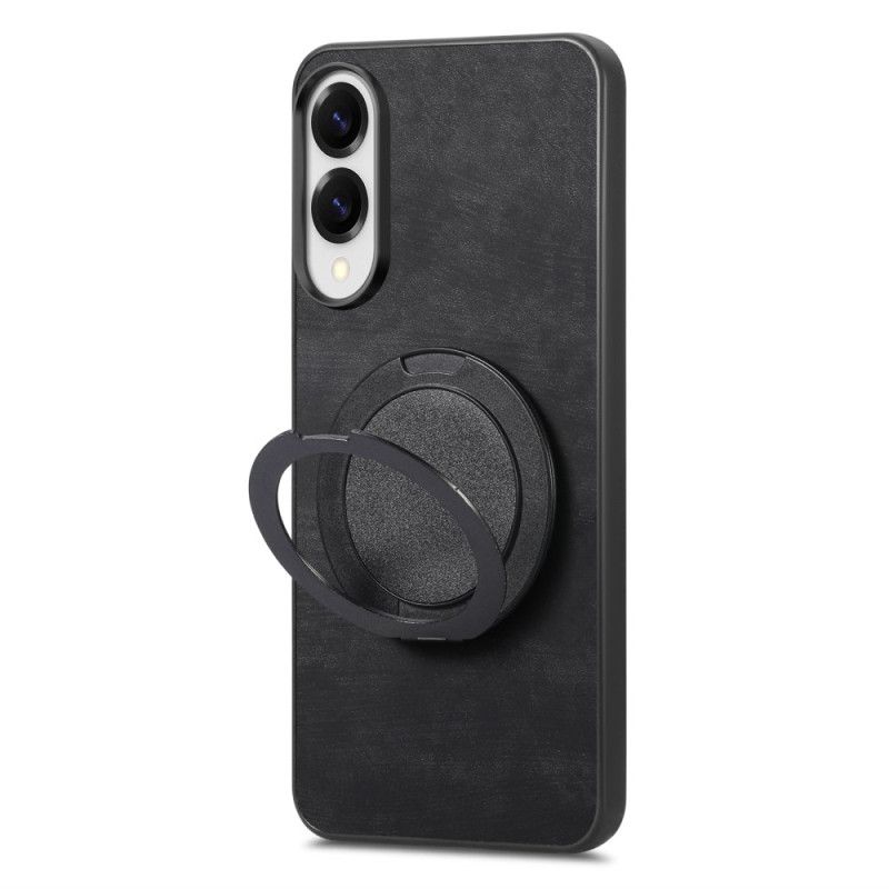 Kryt Na Samsung Galaxy S25 5g Edge Semišový Efekt S Otočným Stojánkem O