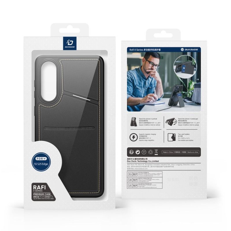 Kryt Samsung Galaxy S25 5g Edge Magnetické S Držákem Na Karty