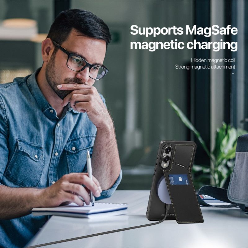 Kryt Samsung Galaxy S25 5g Edge Magnetické S Držákem Na Karty