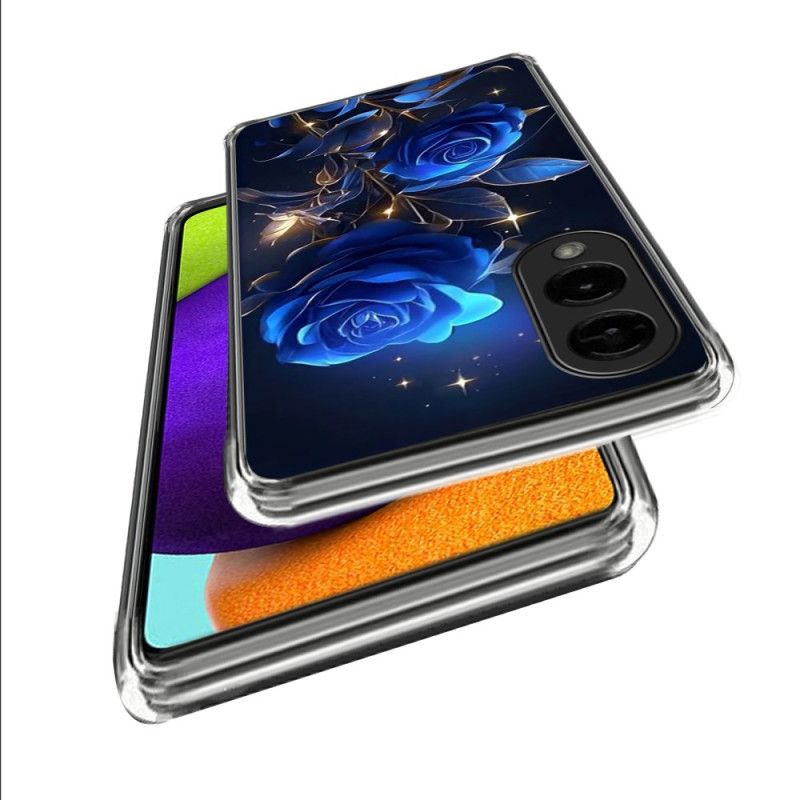 Kryt Samsung Galaxy S25 5g Edge Modré Růže