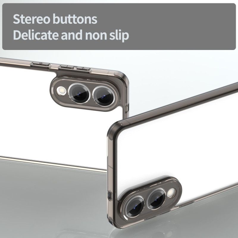 Kryt Samsung Galaxy S25 5g Edge Okraj S Kovovým Efektem