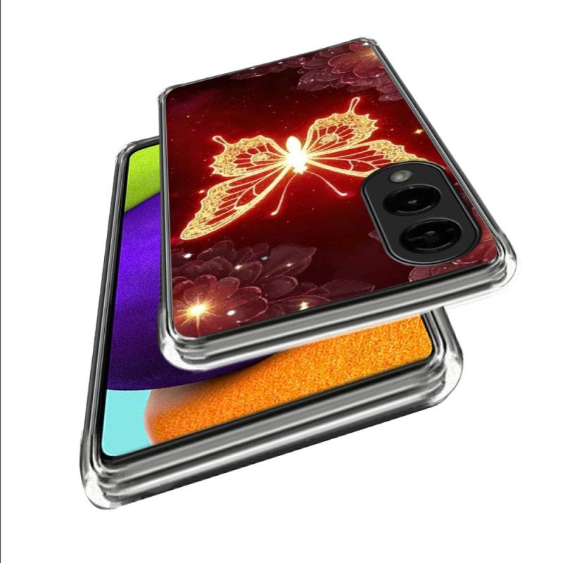 Kryt Samsung Galaxy S25 5g Edge Zlatý Motýl