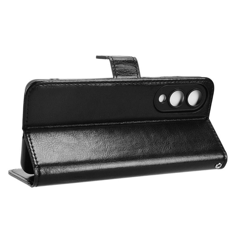 Peněženková Pouzdra Samsung Galaxy S25 5g Edge Kryty Na Mobil Okázalá Umělá Kůže