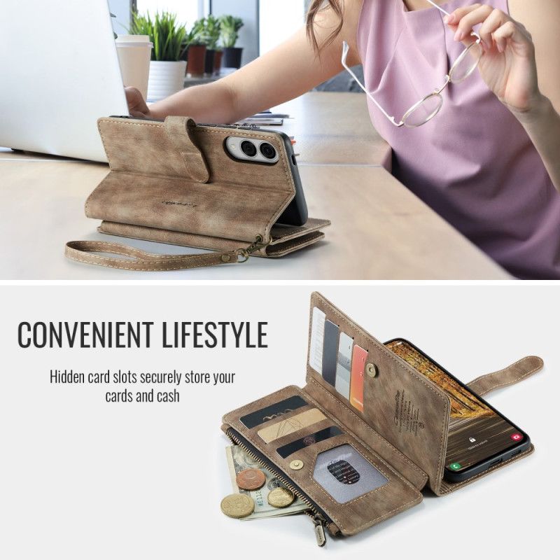 Peněženková Pouzdra Samsung Galaxy S25 5g Edge Kryty Na Mobil Peněženka Caseme