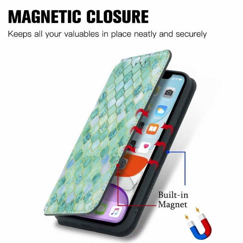 Flipové Pouzdro Na iPhone XR Arabský Vzor
