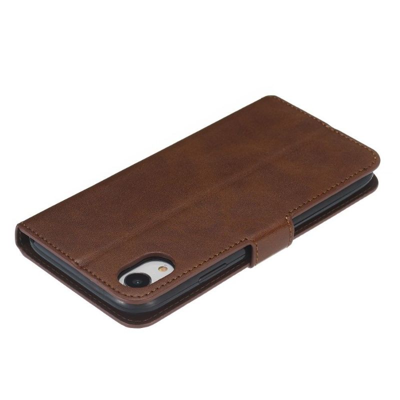 Flipové Pouzdro Na iPhone XR Klasický Držitel Karty