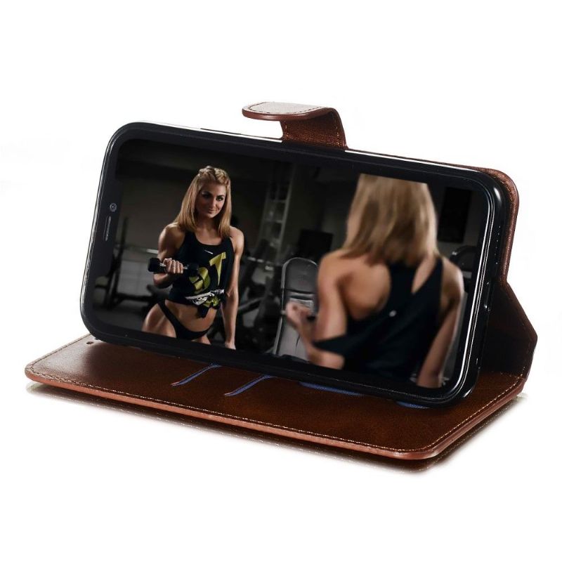 Flipové Pouzdro Na iPhone XR Klasický Držitel Karty