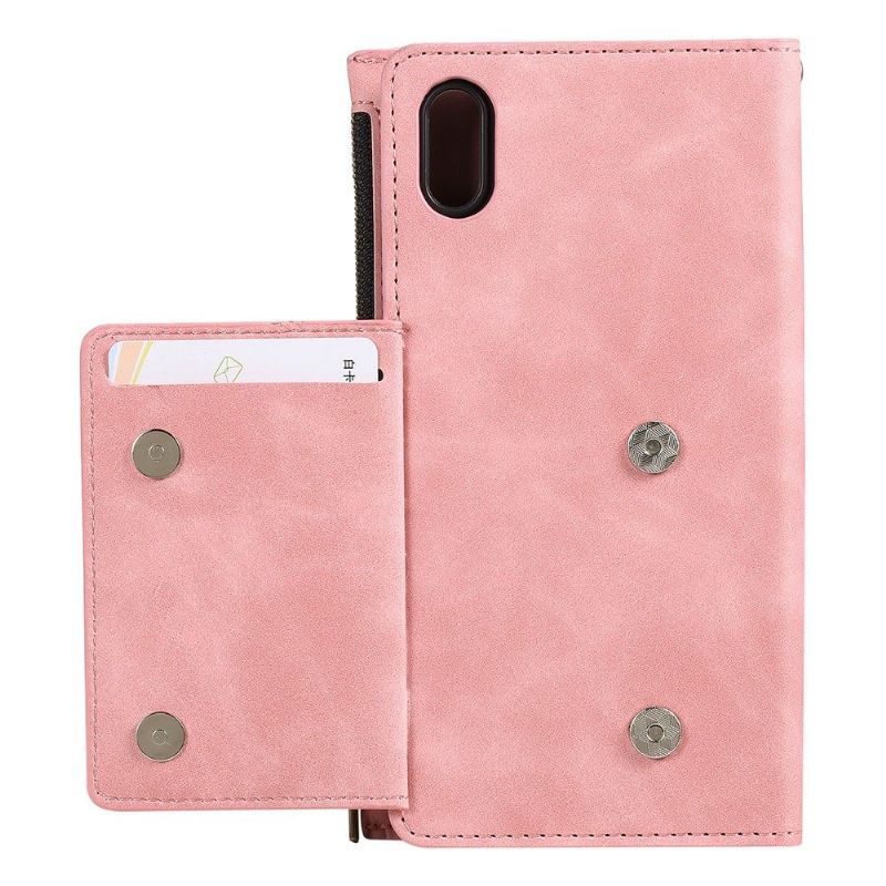 Flipové Pouzdro Na iPhone XR Peněženkové Pouzdro Funkce Stojanu