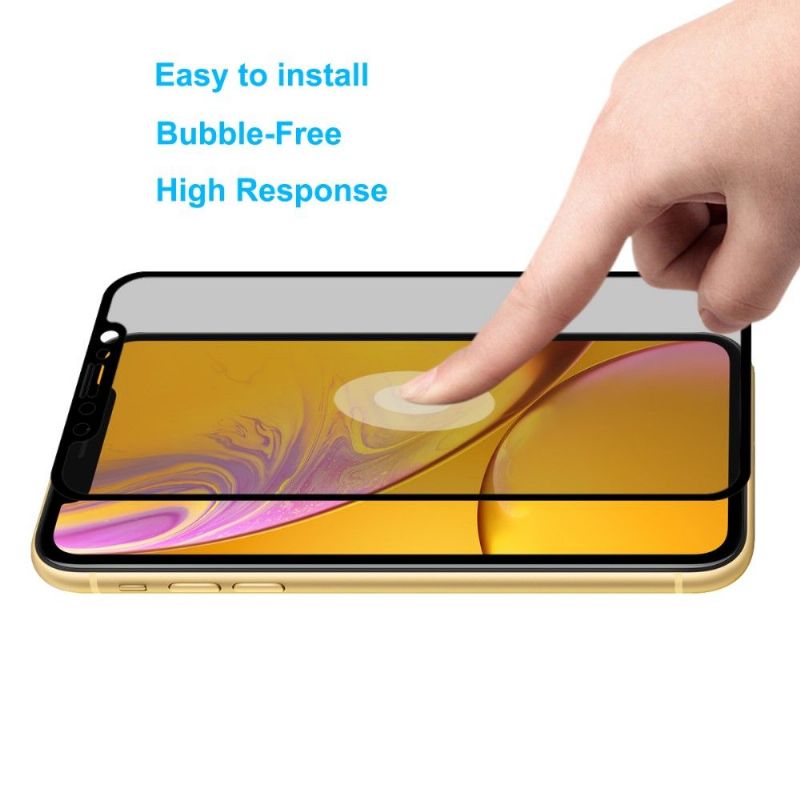 iPhone Xr - Tvrzené Sklo A Soukromý Filtr