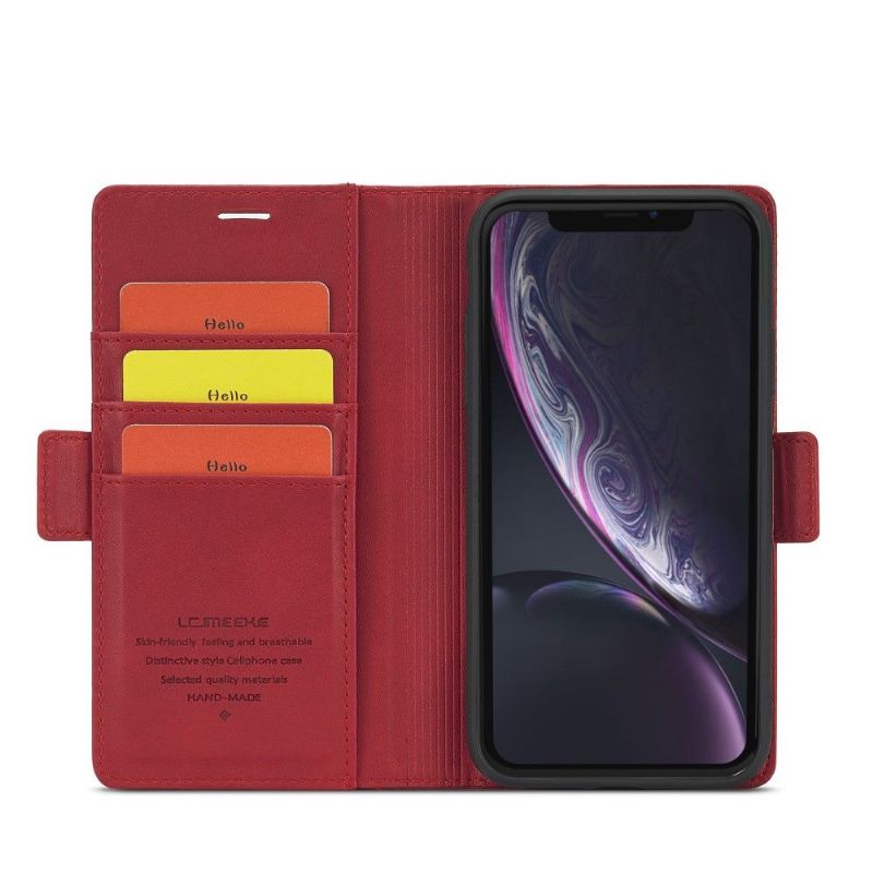 Kožené Pouzdro Na iPhone XR Lc.imeeke Premium
