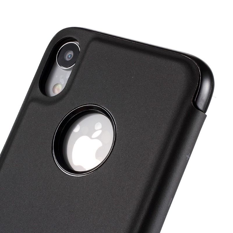 Kryt Na iPhone XR Flipové Pouzdro Zrcadlový Efekt
