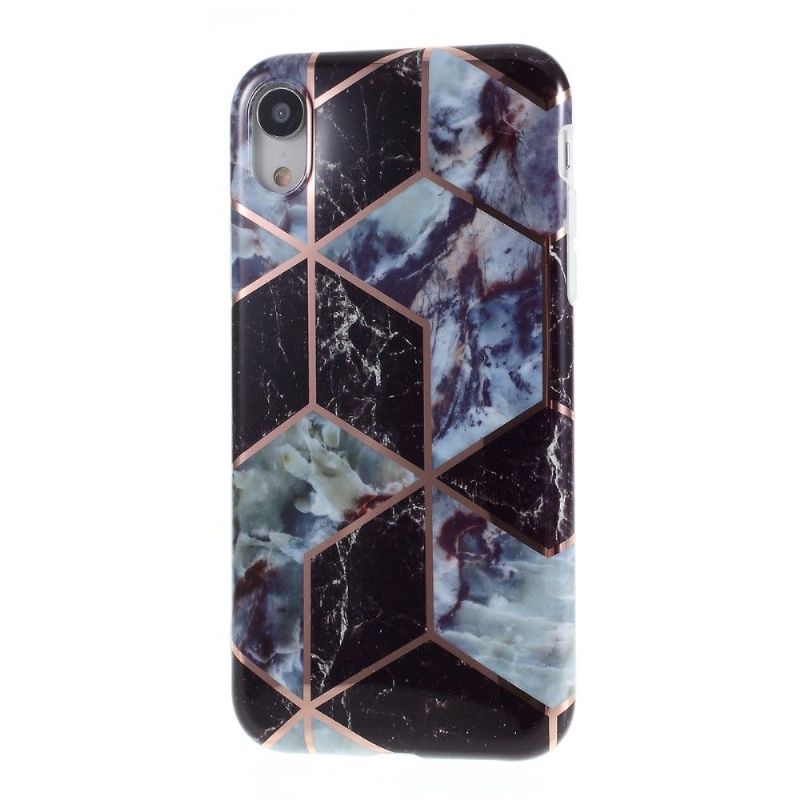 Kryt Na iPhone XR Geometrický Mramor