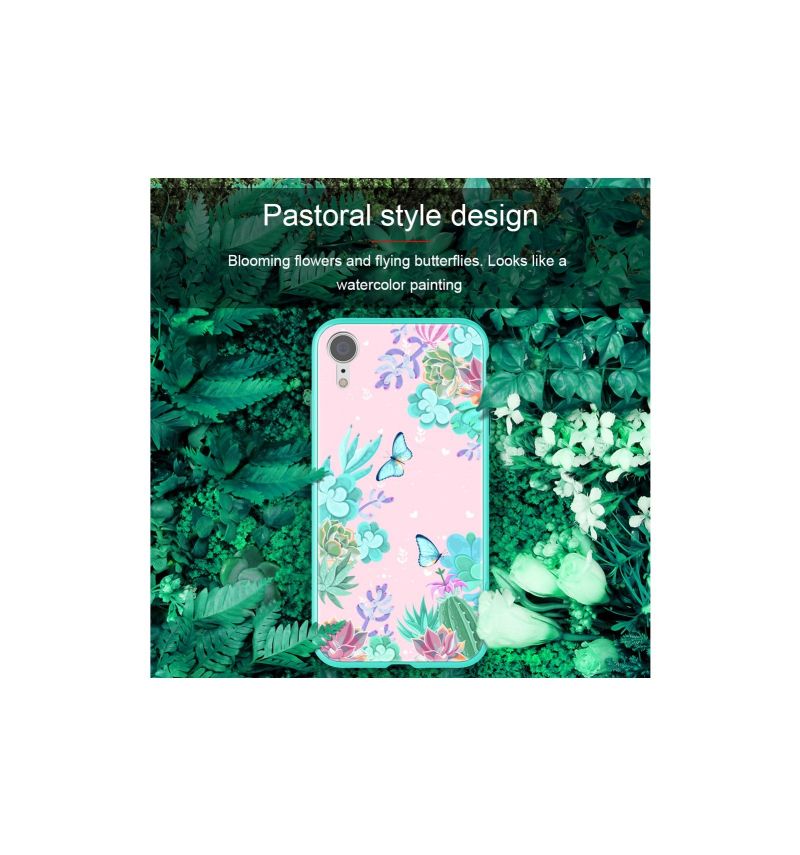 Kryt Na iPhone XR Květinové Pouzdro