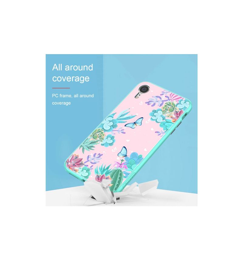 Kryt Na iPhone XR Květinové Pouzdro